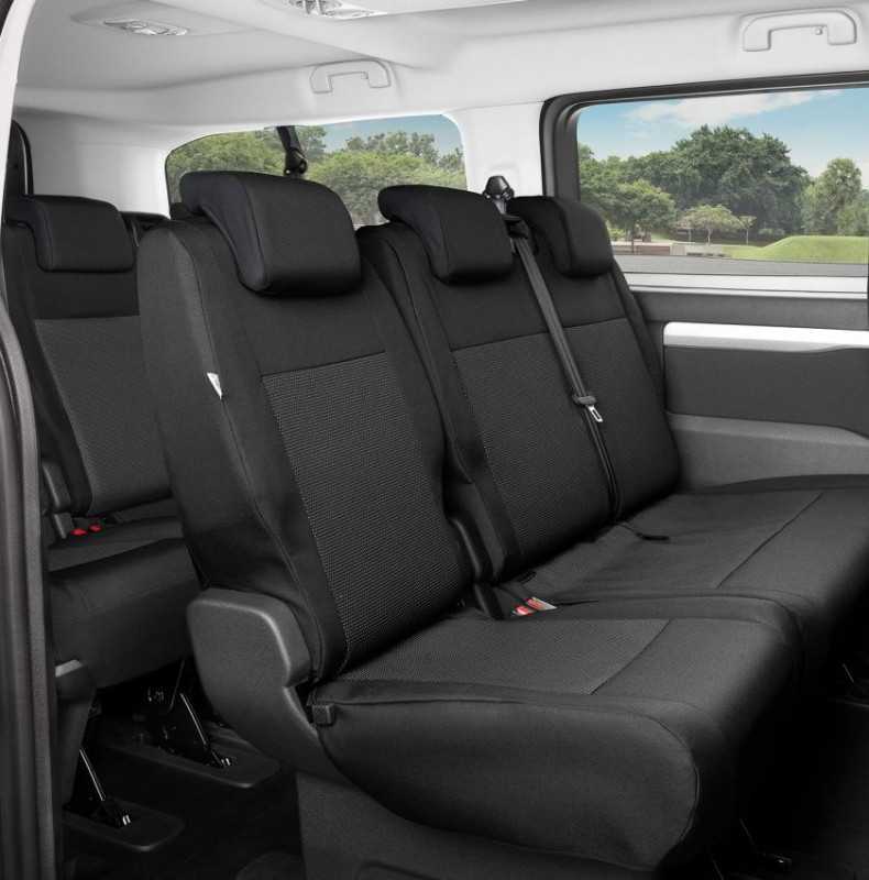 Přesné autopotahy Opel Vivaro 2019- (2 opěradla + 2 sedadla) Kegel-Blazusiak