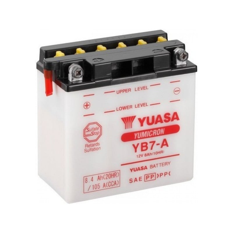 Motobaterie Yuasa Yumicron YB7-A Yuasa