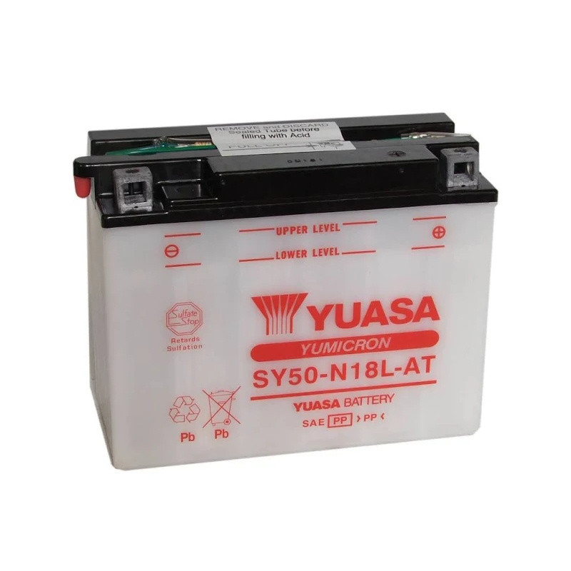 Motobaterie Yuasa Yumicron SY50-N18L-AT Yuasa