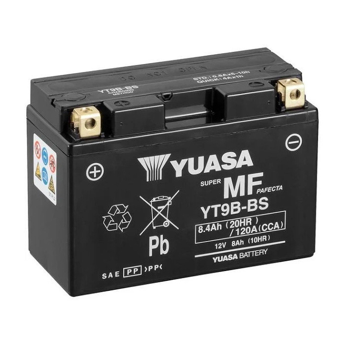 Motobaterie Yuasa Super MF YT9B-BS Yuasa