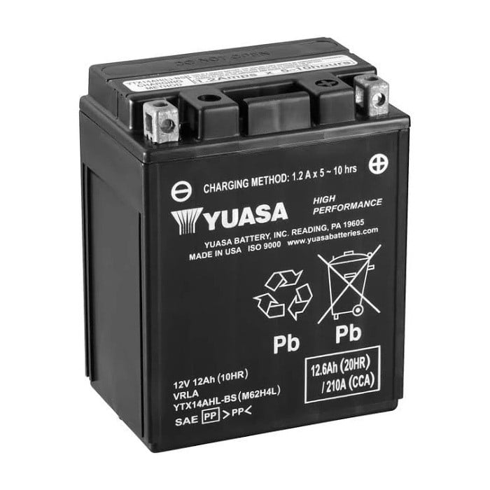 Motobaterie Yuasa Super MF YTX14AHL-BS Yuasa