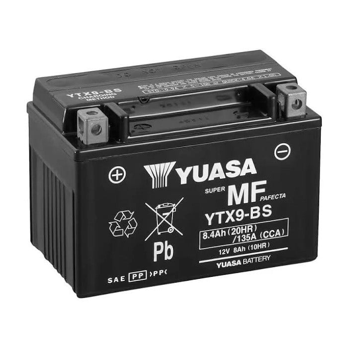 Motobaterie Yuasa Super MF YTX9-BS Yuasa