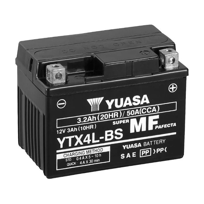 Motobaterie Yuasa Super MF YTX4L-BS Yuasa