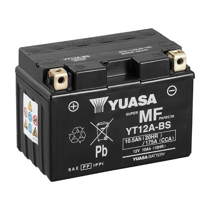 Motobaterie Yuasa Super MF YT12A-BS Yuasa