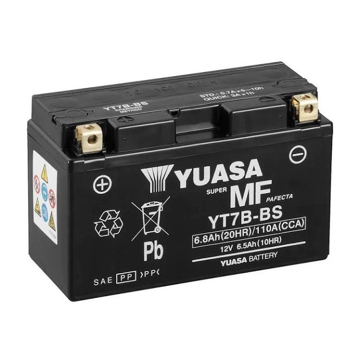 Motobaterie Yuasa Super MF YT7B-BS Yuasa