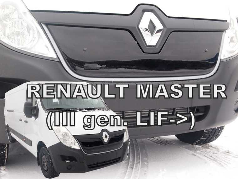 Zimní clona chladiče Renault Master 2014-2019 Heko